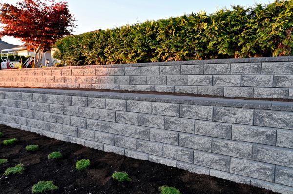 Concrete Retaining Wall Installation in South Jordan