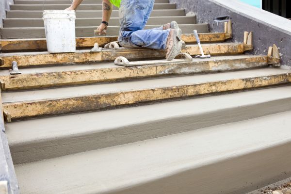 Concrete Steps Pouring in South Jordan