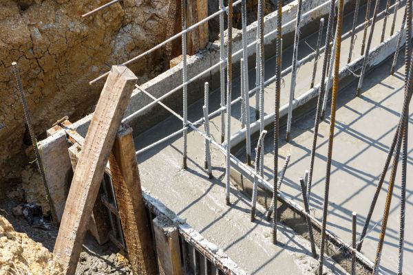 Concrete Footing Pouring in South Jordan