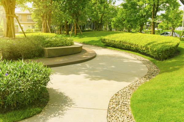 Cement Walkway Installation in South Jordan