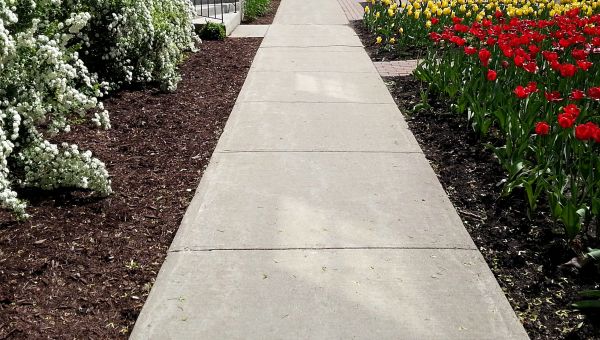 Cement Sidewalk Installation in South Jordan
