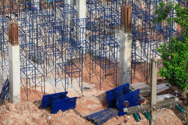 Concrete Pier Construction in South Jordan