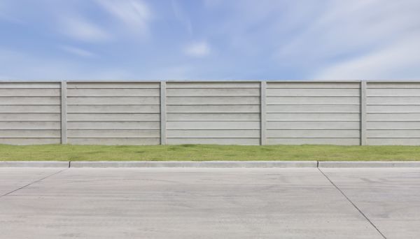 Concrete Fence Installation in South Jordan