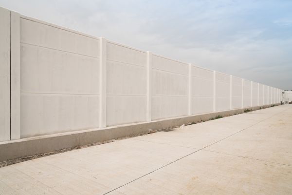 Concrete Fence Construction in South Jordan