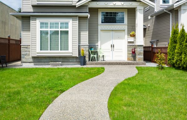 Concrete Path Construction in South Jordan