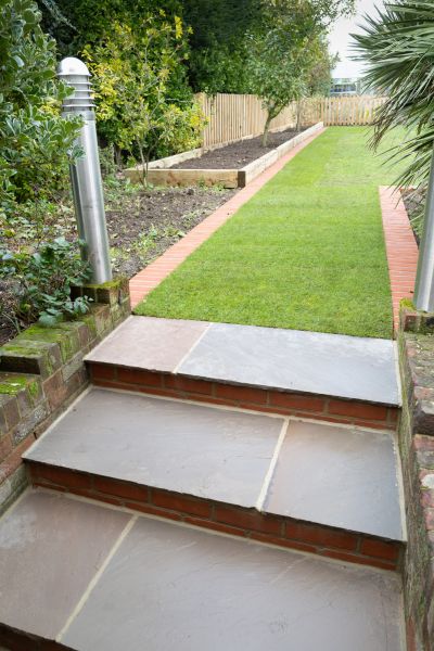 Backyard Steps Installation in South Jordan