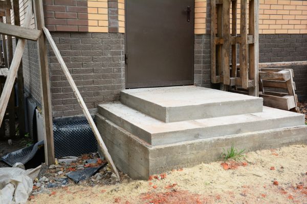 Cement Steps Construction in South Jordan