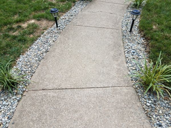 Cement Path Construction in South Jordan