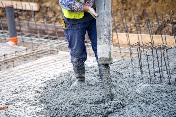 Cabin Foundation Pouring in South Jordan