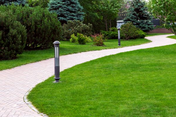 Backyard Sidewalk Installation in South Jordan