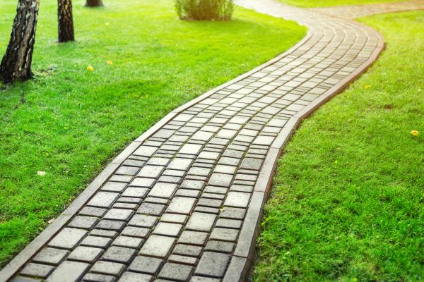 Backyard Walkway Building
